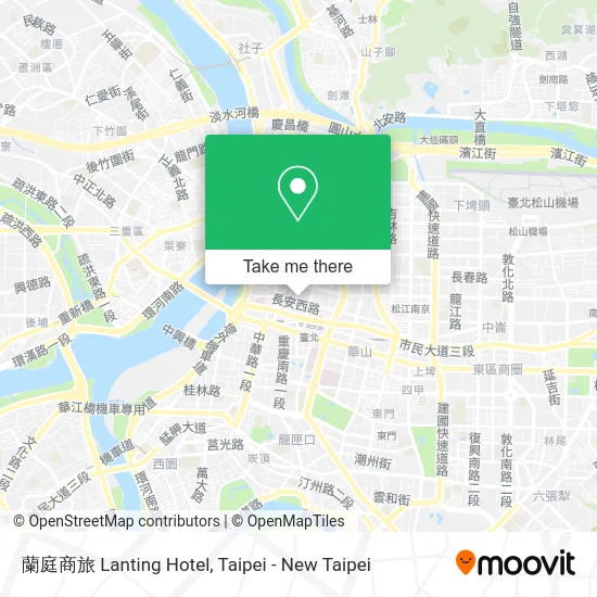 蘭庭商旅 Lanting Hotel map
