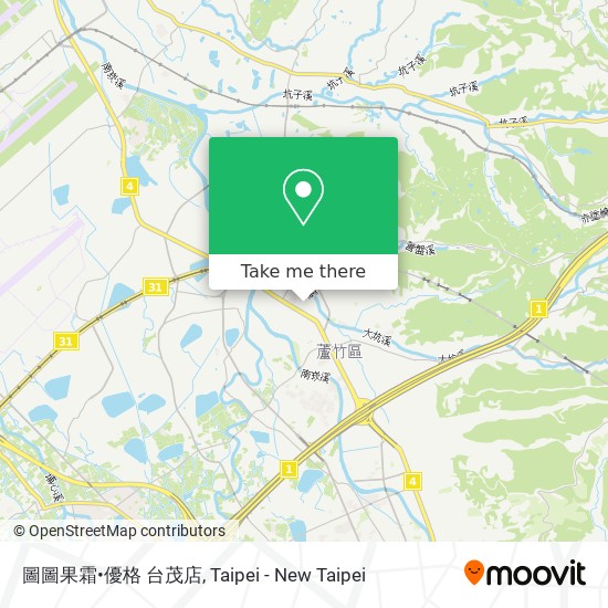 圖圖果霜•優格 台茂店 map