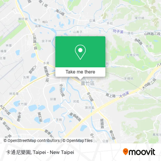 卡通尼樂園 map