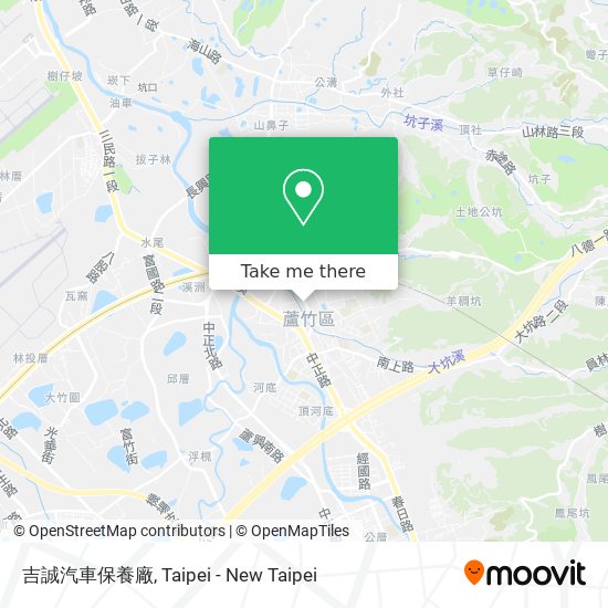 吉誠汽車保養廠地圖