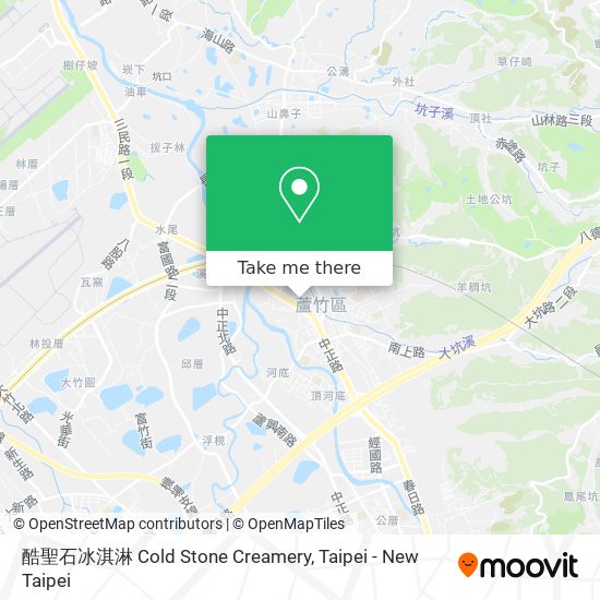 酷聖石冰淇淋 Cold Stone Creamery map