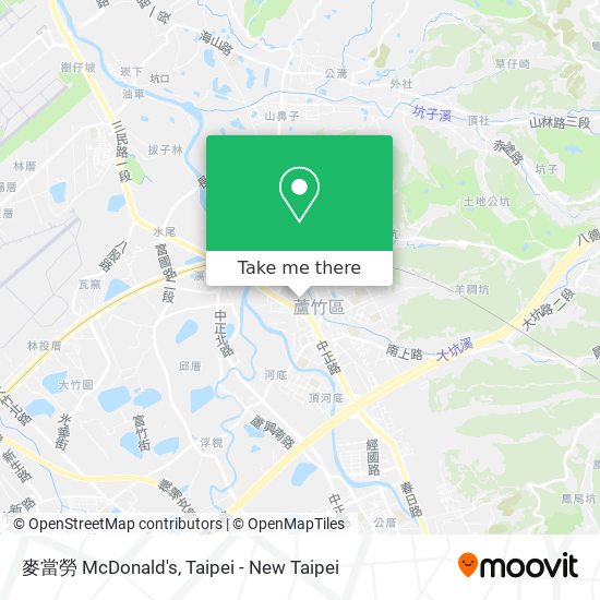 麥當勞 McDonald's map