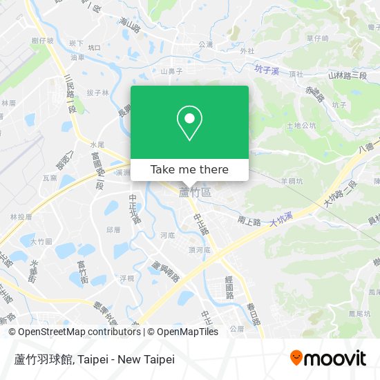 蘆竹羽球館地圖