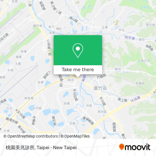 桃園美兆診所 map