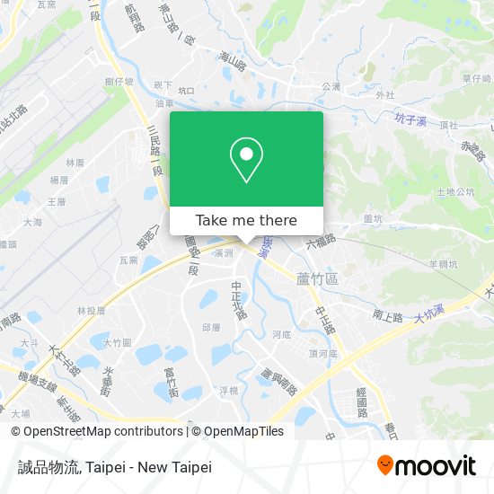 誠品物流 map