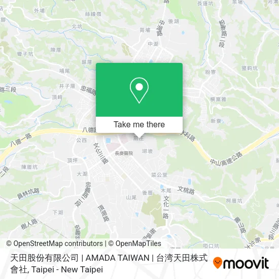 天田股份有限公司 | AMADA TAIWAN | 台湾天田株式會社 map