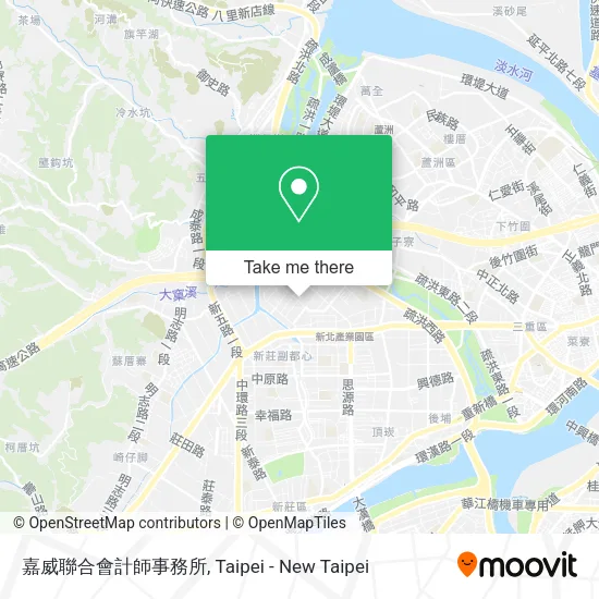 嘉威聯合會計師事務所地圖