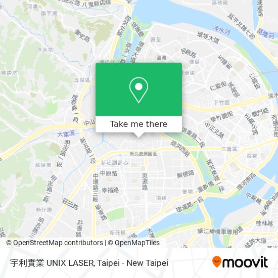 宇利實業 UNIX LASER地圖