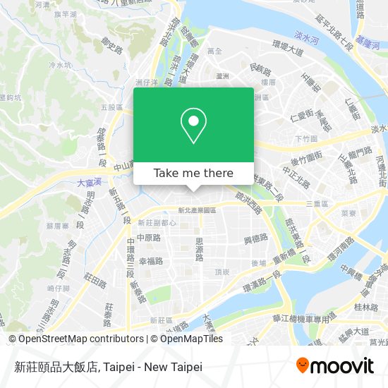 新莊頤品大飯店 map