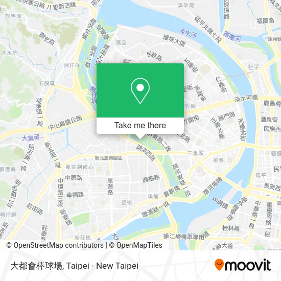 大都會棒球場地圖
