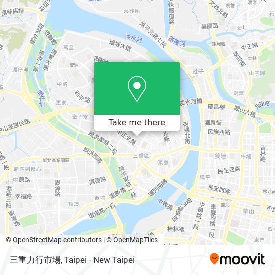 三重力行市場地圖