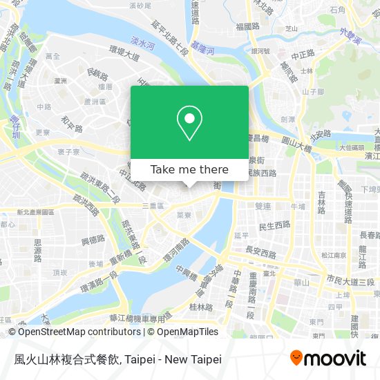 風火山林複合式餐飲 map