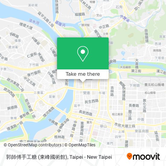 郭師傅手工糖 (東峰國術館) map