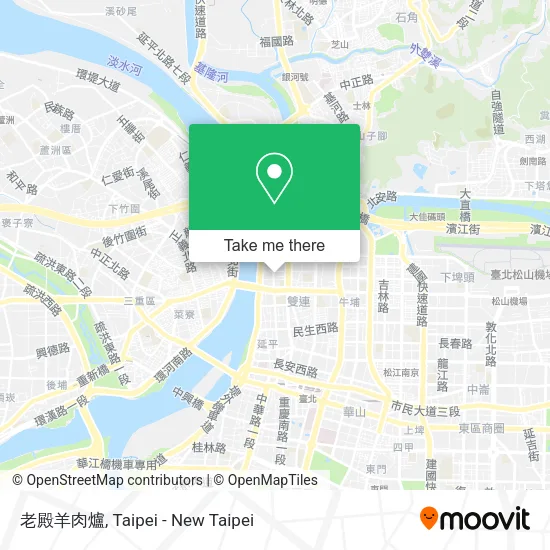 老殿羊肉爐 map
