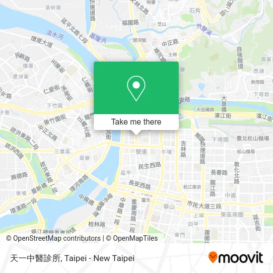 天一中醫診所地圖
