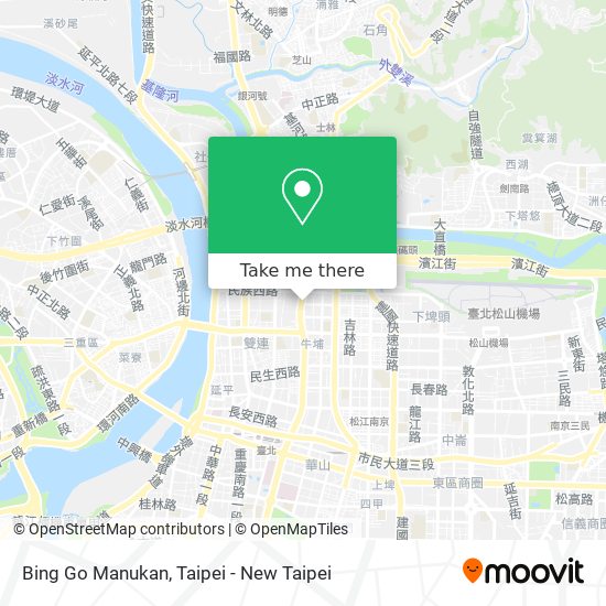 Bing Go Manukan map