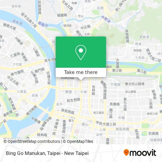 Bing Go Manukan map