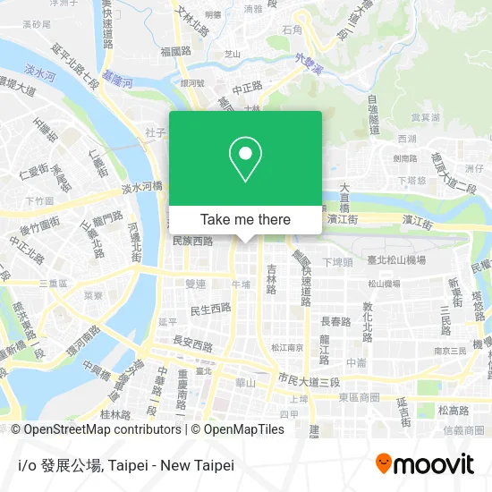 i/o 發展公場 map