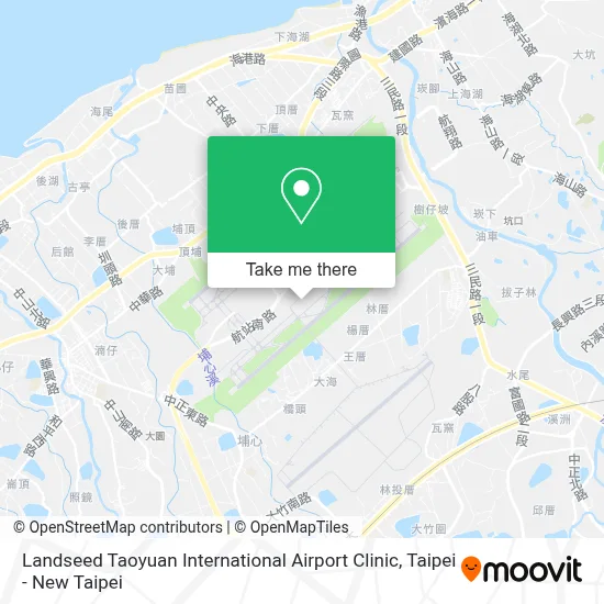 Landseed Taoyuan Int'l Airport Clinic地圖