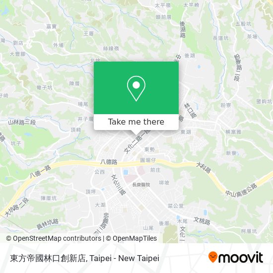 東方帝國林口創新店 map