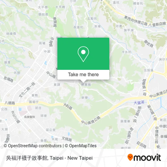 吳福洋襪子故事館地圖