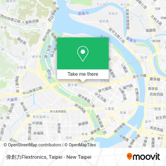 偉創力Flextronics map