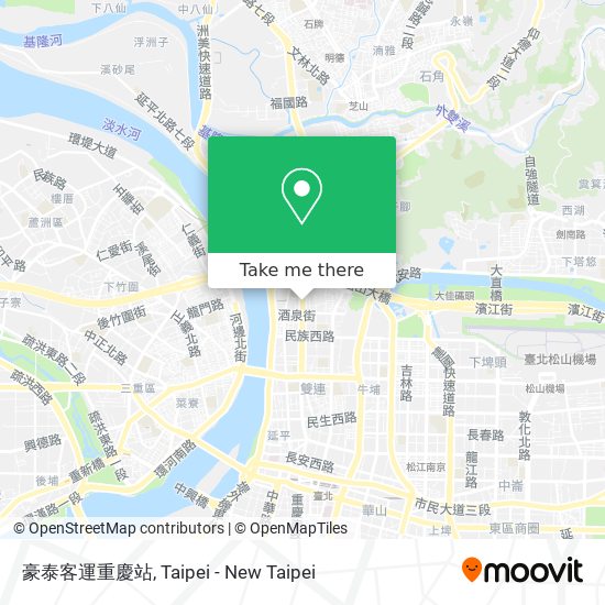 豪泰客運重慶站 map