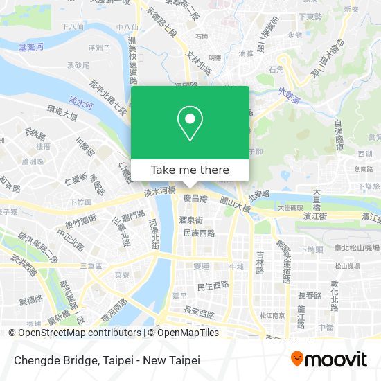 Chengde Bridge map