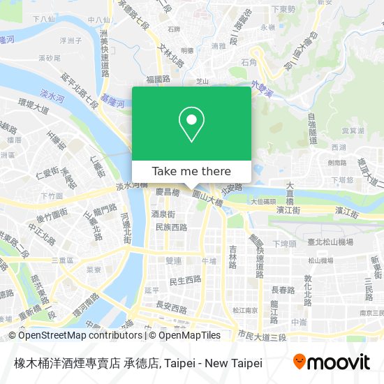 橡木桶洋酒煙專賣店 承德店 map