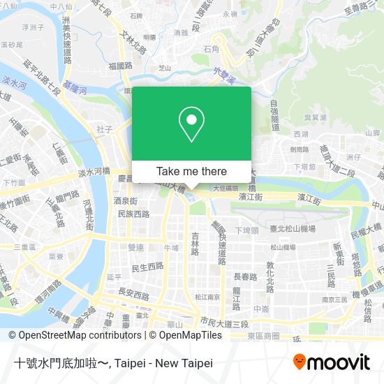 十號水門底加啦〜 map