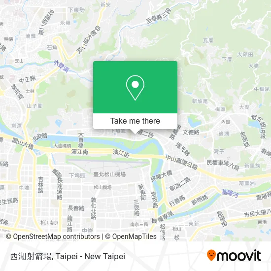 西湖射箭場地圖