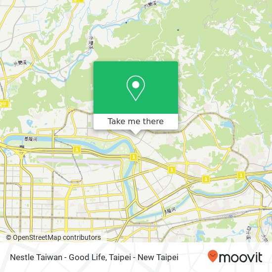 Nestle Taiwan - Good Life map