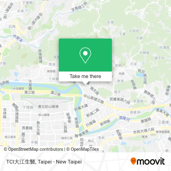 TCI大江生醫 map