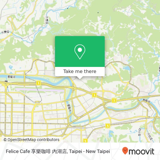 Felice Cafe 享樂咖啡 內湖店 map