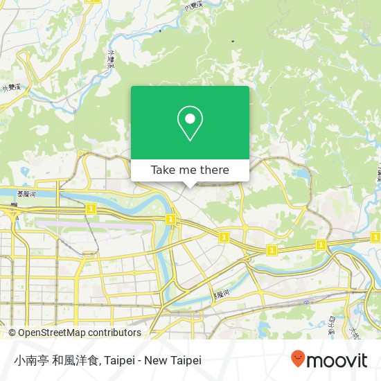 小南亭 和風洋食 map