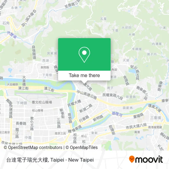 台達電子瑞光大樓 map
