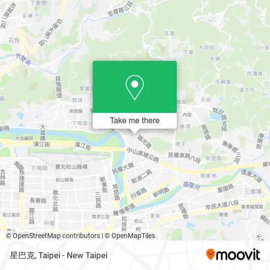 星巴克 map