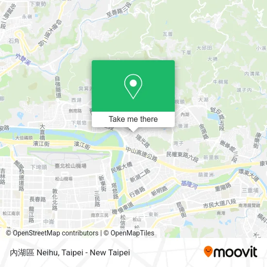 內湖區 Neihu map