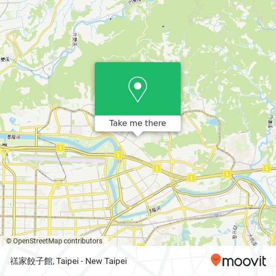 禚家餃子館 map