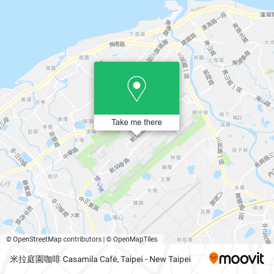 米拉庭園咖啡 Casamila Café map