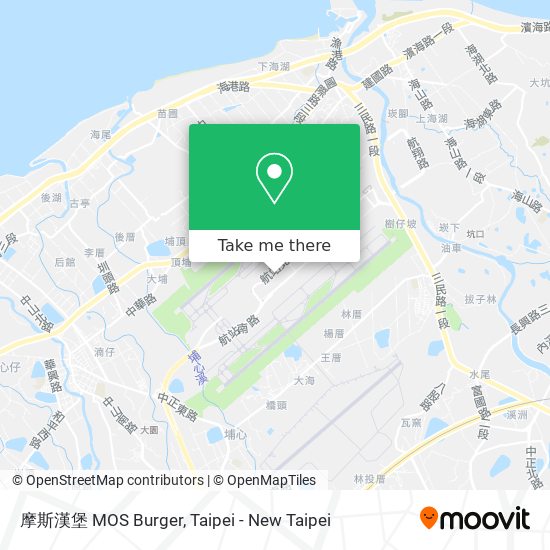 摩斯漢堡 MOS Burger map