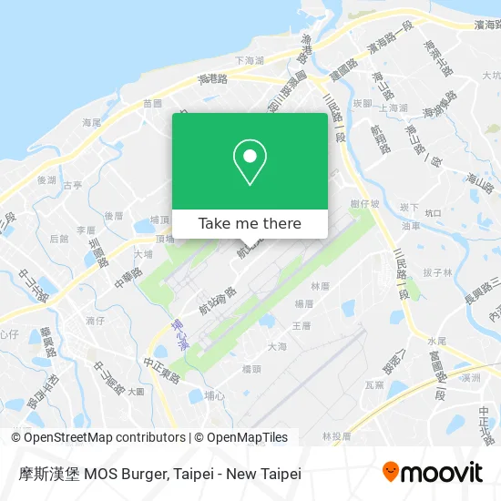 摩斯漢堡 MOS Burger map