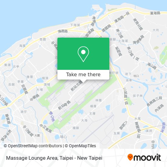 Massage Lounge Area map