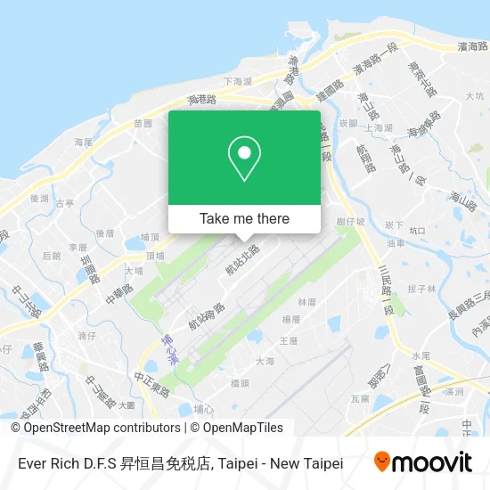 Ever Rich D.F.S 昇恒昌免税店 map