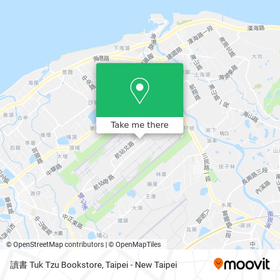 讀書 Tuk Tzu Bookstore map