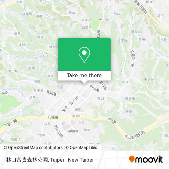 林口富貴森林公園 map
