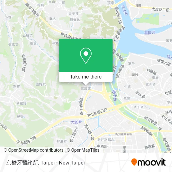 京橋牙醫診所地圖
