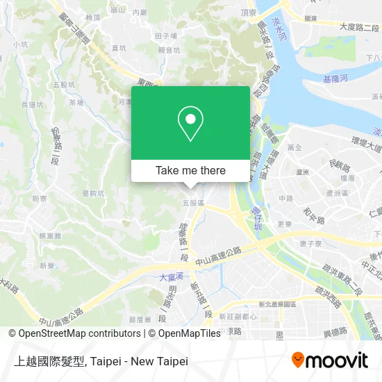 上越國際髮型地圖