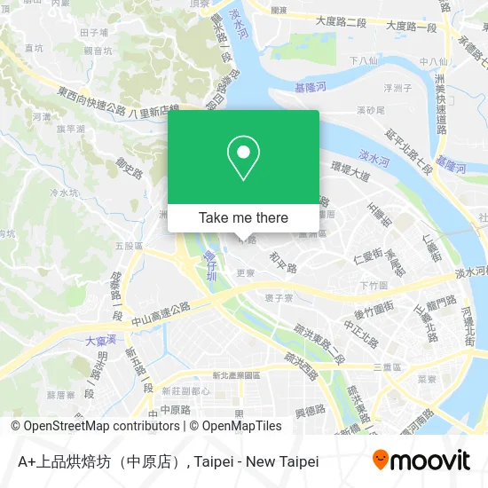 A+上品烘焙坊（中原店） map