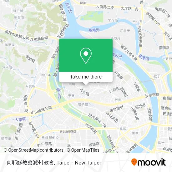 真耶穌教會瀘州教會地圖